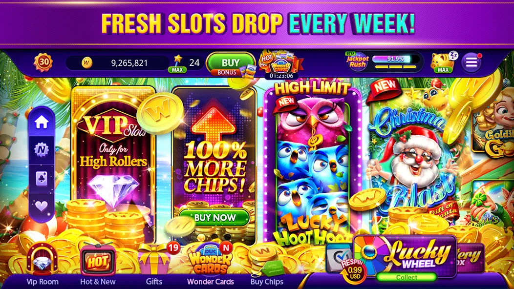 Скачать взлом DoubleU Casino™ - Vegas Slots на Андроид — Безлимитные монеты и бонусы — скриншот 3