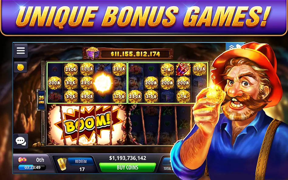 Взлом Take 5 Vegas Casino Slot Games — Безлимитные монеты и бонусы — скриншот 2