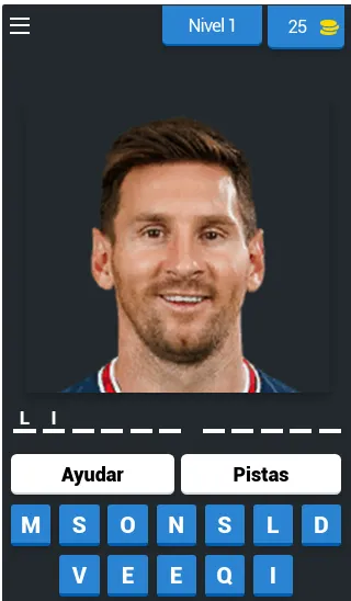 Скачать Guess Soccer Player Quiz на Android — Открыты все игроки и уровни — скриншот 1