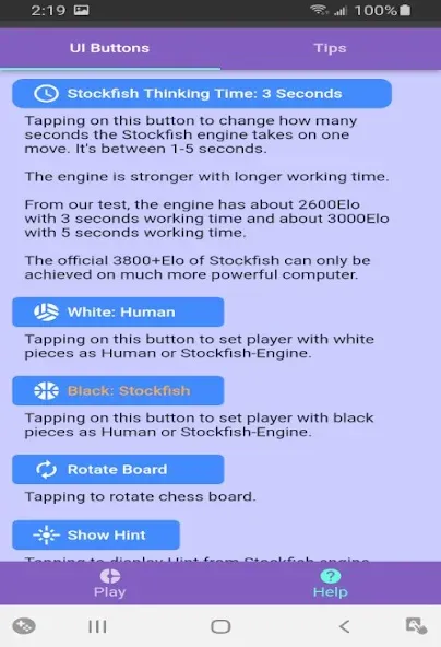 Скачать взлом Chess With Stockfish 16 на Андроид — Усиленный шахматный движок и анализ партий — скриншот 4