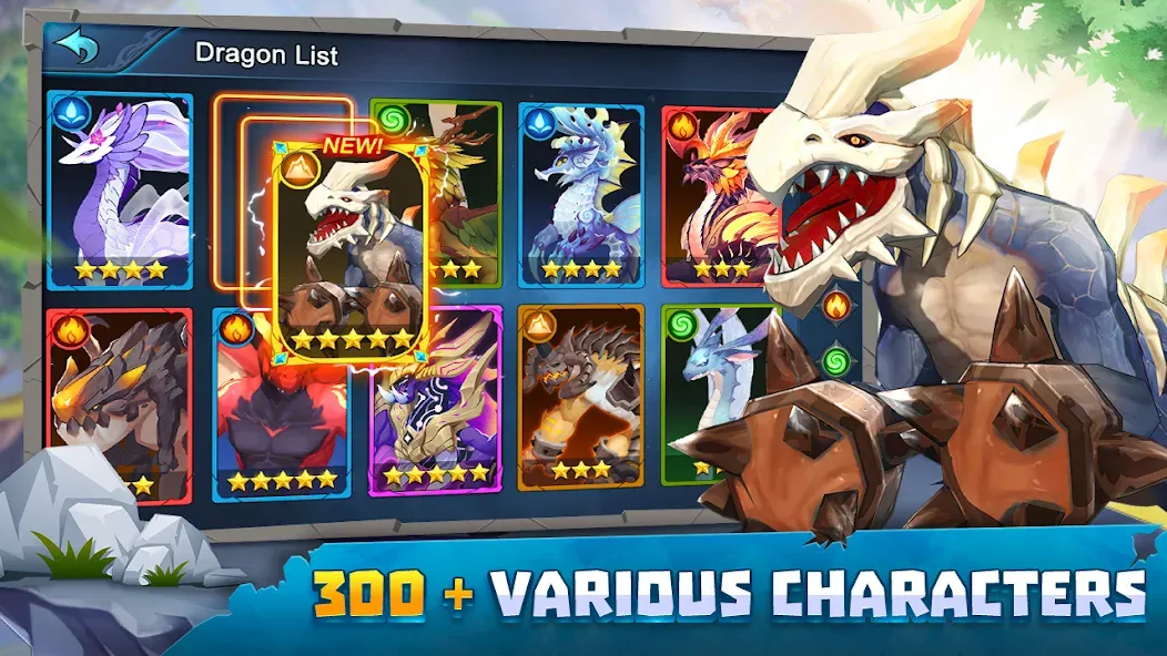 Summon Dragons на Андроид — Мод Безлимитные ресурсы и мощные драконы — скриншот 3 Summon Dragons на Андроид — Мод Безлимитные ресурсы и мощные драконы — скриншот 3