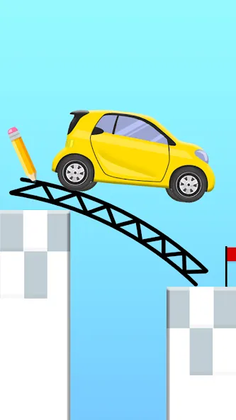Скачать взлом Draw 2 Bridge: Draw Save Car на Андроид — Без рекламы и все уровни открыты — скриншот 5 Скачать взлом Draw 2 Bridge: Draw Save Car на Андроид — Без рекламы и все уровни открыты — скриншот 5