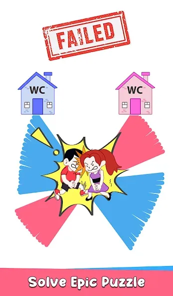 Скачать Toilet Rush Race: Draw Puzzle на телефон — Без рекламы и все уровни открыты — скриншот 2