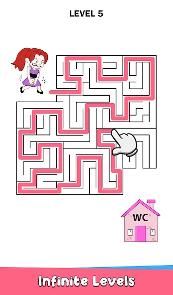 Скачать Toilet Rush Race: Draw Puzzle на телефон — Без рекламы и все уровни открыты — скриншот 5