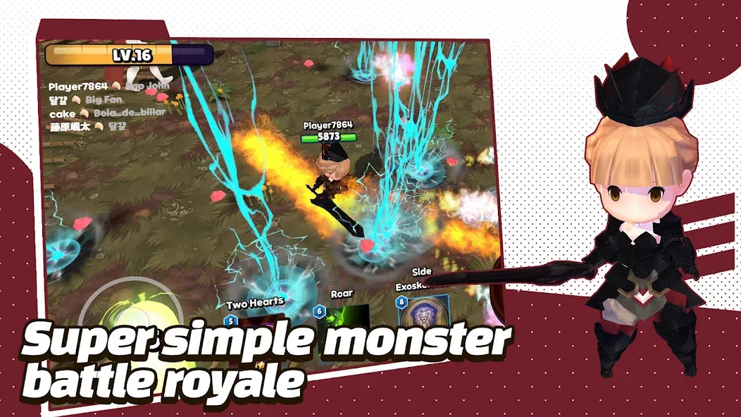 Скачать Magical Monster.io : Evolution — Последняя версия (Безлимитные ресурсы и быстрая эволюция) — скриншот 1