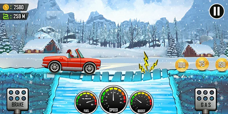 Racing the Hill MOD — Безлимитные деньги и мощные машины на Андроид — скриншот 2 Racing the Hill MOD — Безлимитные деньги и мощные машины на Андроид — скриншот 2