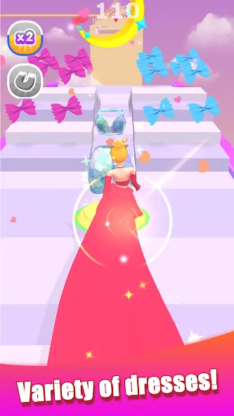 Скачать взлом Dancing Dress - Fashion Girl на Андроид — Безлимитные монеты и открыты все наряды — скриншот 5