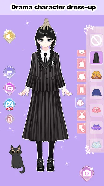 Скачать Vlinder Princess Dress up game на телефон — Безлимитные монеты и все наряды — скриншот 1