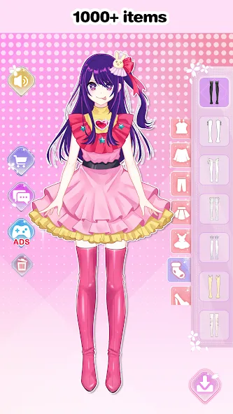 Скачать Vlinder Princess Dress up game на телефон — Безлимитные монеты и все наряды — скриншот 3