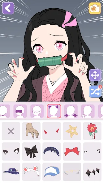 Скачать Vlinder Avatar Maker: dress up с модом — Безлимитные монеты и все наряды — скриншот 3