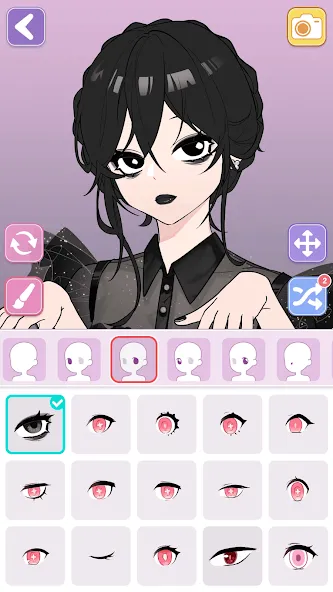 Скачать Vlinder Avatar Maker: dress up с модом — Безлимитные монеты и все наряды — скриншот 5