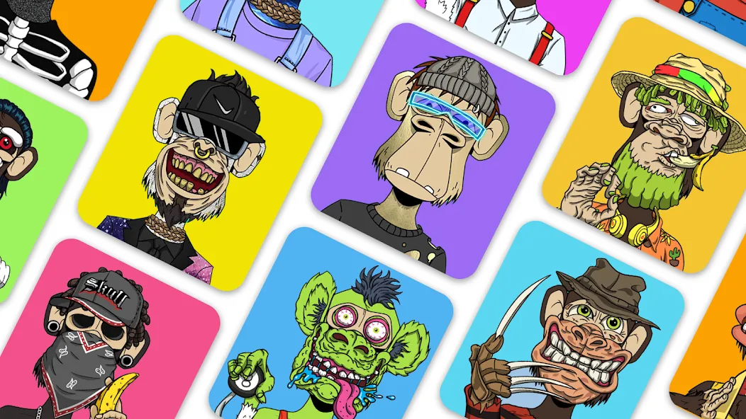 Скачать Bored Ape Creator - NFT Art MOD APK — Открыты все функции редактора — скриншот 2