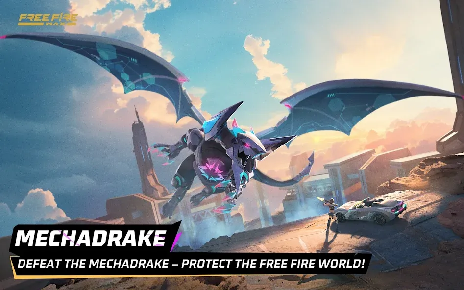 Скачать Free Fire MAX — Улучшенная графика и безлимитные ресурсы — скриншот 1