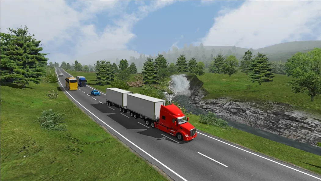Скачать Universal Truck Simulator — Безлимитные деньги и топливо — скриншот 3
