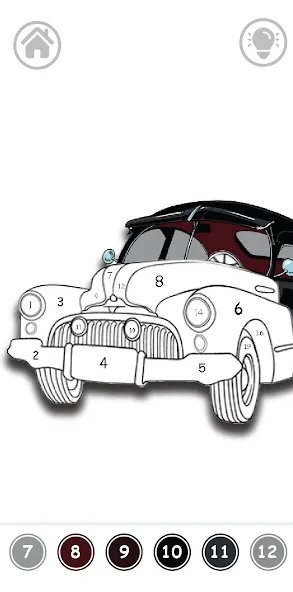 Скачать Cars Color By Number — Последняя версия (Все раскраски разблокированы) — скриншот 5