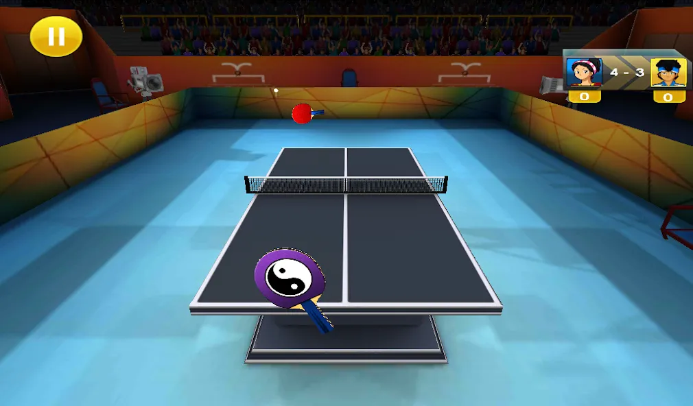Ping Pong Stars - Table Tennis Mod APK Безлимитные монеты и энергия — Скачать на Андроид — скриншот 1