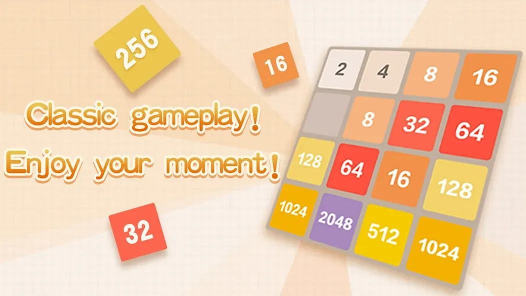 Number Charm: Slide Puzzle — Мод: Без рекламы и подсказки доступны — скриншот 1