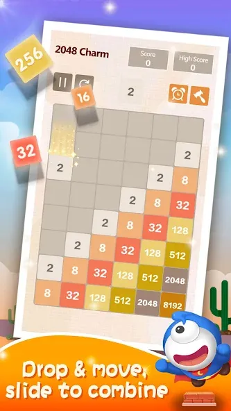 Number Charm: Slide Puzzle — Мод: Без рекламы и подсказки доступны — скриншот 5