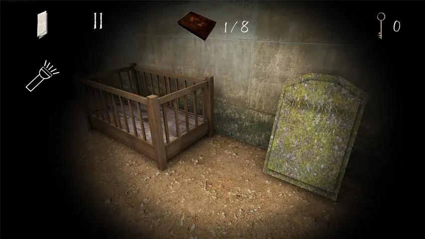 Скачать Slendrina: The Cellar 2 (Мод: Безлимитные подсказки и открыты все уровни) на Андроид — скриншот 4