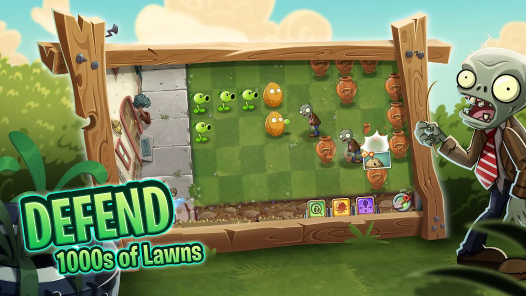 Скачать Plants vs. Zombies™ 2 на телефон — Безлимитные монеты и разблокированные растения — скриншот 3 Скачать Plants vs. Zombies™ 2 на телефон — Безлимитные монеты и разблокированные растения — скриншот 3
