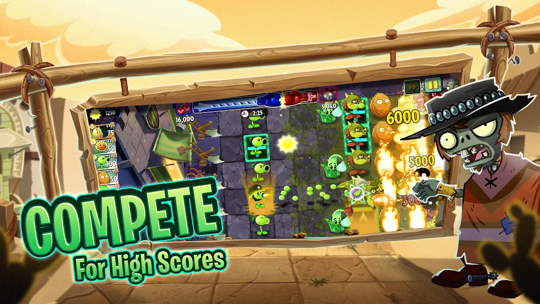 Скачать Plants vs. Zombies™ 2 на телефон — Безлимитные монеты и разблокированные растения — скриншот 5 Скачать Plants vs. Zombies™ 2 на телефон — Безлимитные монеты и разблокированные растения — скриншот 5