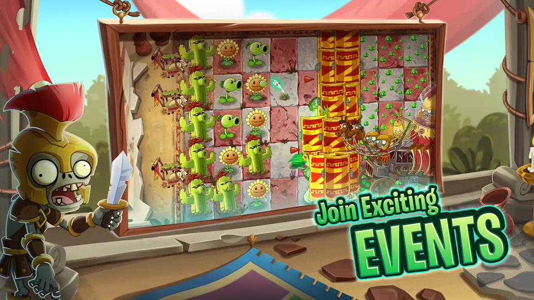 Plants vs Zombies™ 2 на Андроид — Мод Безлимитные монеты и премиум растения — скриншот 4 Plants vs Zombies™ 2 на Андроид — Мод Безлимитные монеты и премиум растения — скриншот 4