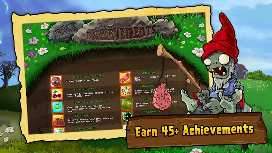Скачать Plants vs. Zombies™ на Андроид — Безлимитные солнца и открыты все растения — скриншот 5 Скачать Plants vs. Zombies™ на Андроид — Безлимитные солнца и открыты все растения — скриншот 5
