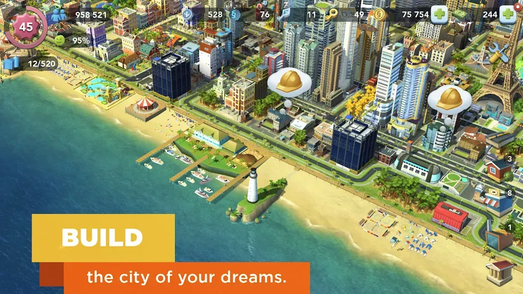 Взлом SimCity BuildIt — Безлимитные деньги и ресурсы — скриншот 3