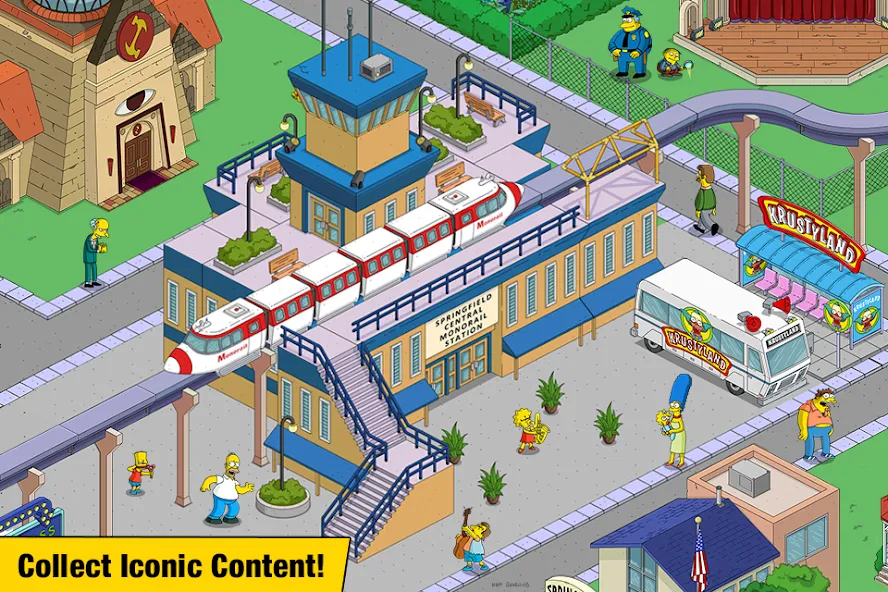 The Simpsons™: Tapped Out Mod APK Безлимитные деньги и ресурсы — Скачать на Андроид — скриншот 3