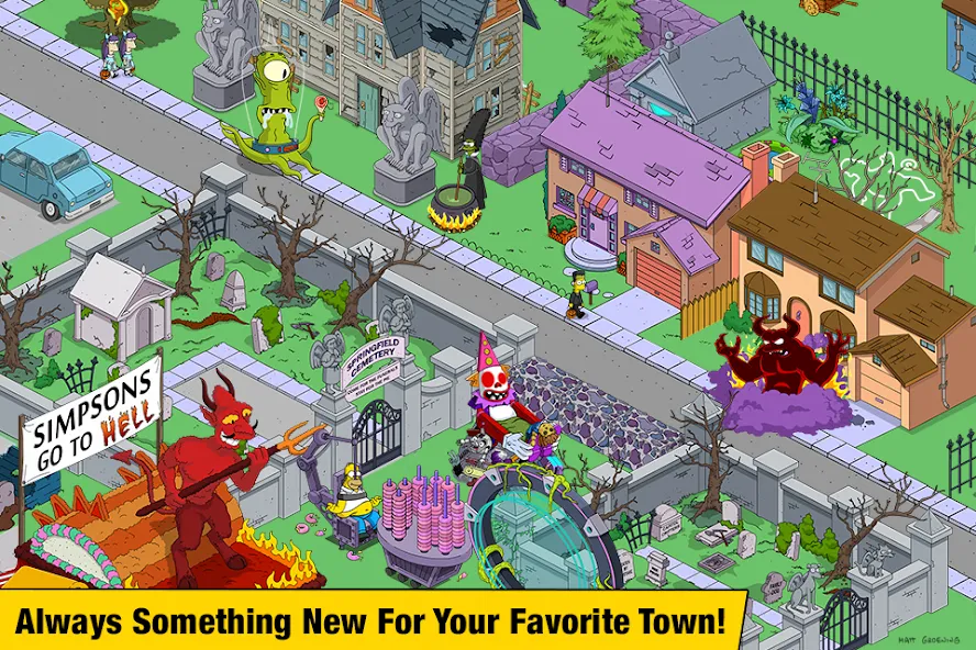 The Simpsons™: Tapped Out Mod APK Безлимитные деньги и ресурсы — Скачать на Андроид — скриншот 4