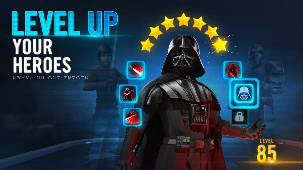Скачать Star Wars™: Galaxy of Heroes на Андроид — Много кристаллов и энергии — скриншот 2 Скачать Star Wars™: Galaxy of Heroes на Андроид — Много кристаллов и энергии — скриншот 2