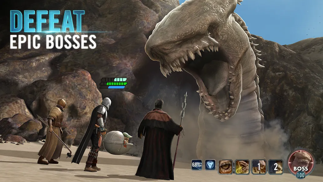Скачать Star Wars™: Galaxy of Heroes на Андроид — Много кристаллов и энергии — скриншот 3 Скачать Star Wars™: Galaxy of Heroes на Андроид — Много кристаллов и энергии — скриншот 3