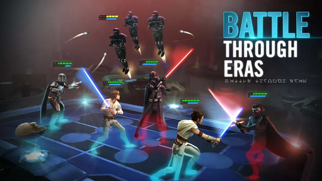 Скачать Star Wars™: Galaxy of Heroes на Андроид — Много кристаллов и энергии — скриншот 5 Скачать Star Wars™: Galaxy of Heroes на Андроид — Много кристаллов и энергии — скриншот 5
