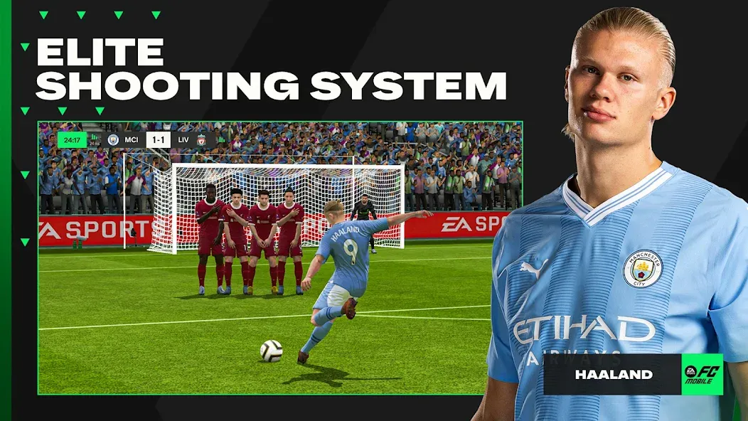 Скачать EA SPORTS FC™ Mobile Soccer на Android — Безлимитные деньги и усиленная команда — скриншот 1 Скачать EA SPORTS FC™ Mobile Soccer на Android — Безлимитные деньги и усиленная команда — скриншот 1