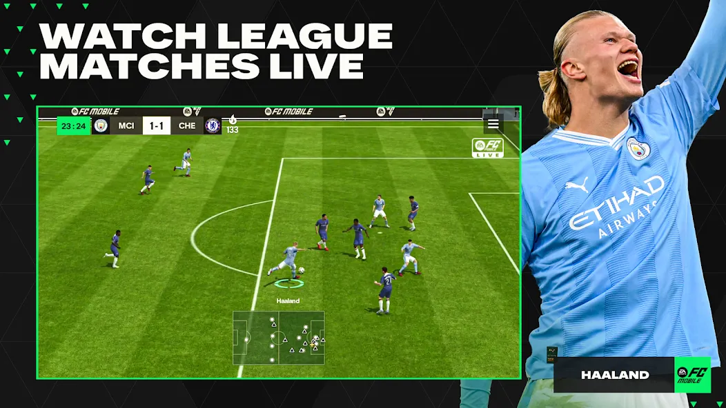 Скачать EA SPORTS FC™ Mobile Soccer на Android — Безлимитные деньги и усиленная команда — скриншот 4 Скачать EA SPORTS FC™ Mobile Soccer на Android — Безлимитные деньги и усиленная команда — скриншот 4