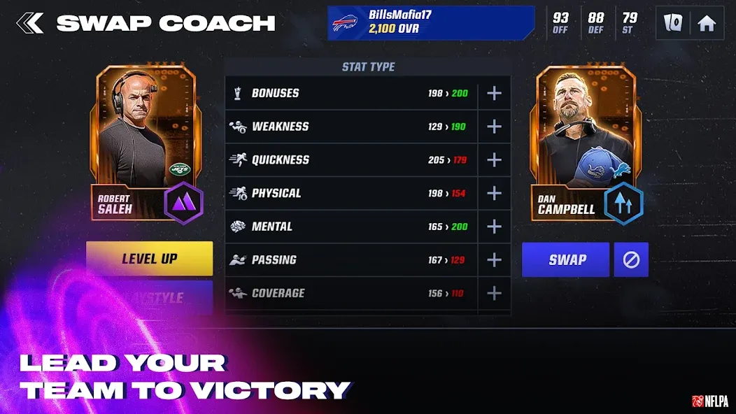 Madden NFL 24 Mobile Football MOD APK — Безлимитные деньги и энергия — скриншот 5