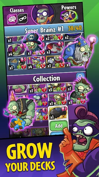 Plants vs. Zombies™ Heroes MOD — Безлимитные деньги и все герои на Андроид — скриншот 2