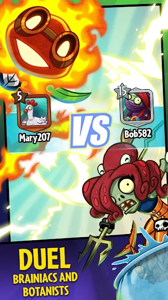 Plants vs. Zombies™ Heroes MOD — Безлимитные деньги и все герои на Андроид — скриншот 3