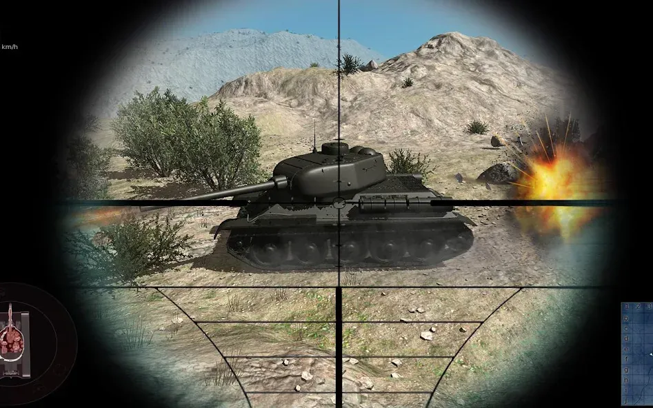 Real Tank Battle : War Machine Mod APK Безлимитные деньги и мощные танки — Скачать на Андроид — скриншот 2 Real Tank Battle : War Machine Mod APK Безлимитные деньги и мощные танки — Скачать на Андроид — скриншот 2