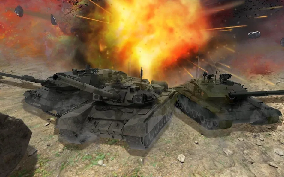 Real Tank Battle : War Machine Mod APK Безлимитные деньги и мощные танки — Скачать на Андроид — скриншот 4 Real Tank Battle : War Machine Mod APK Безлимитные деньги и мощные танки — Скачать на Андроид — скриншот 4