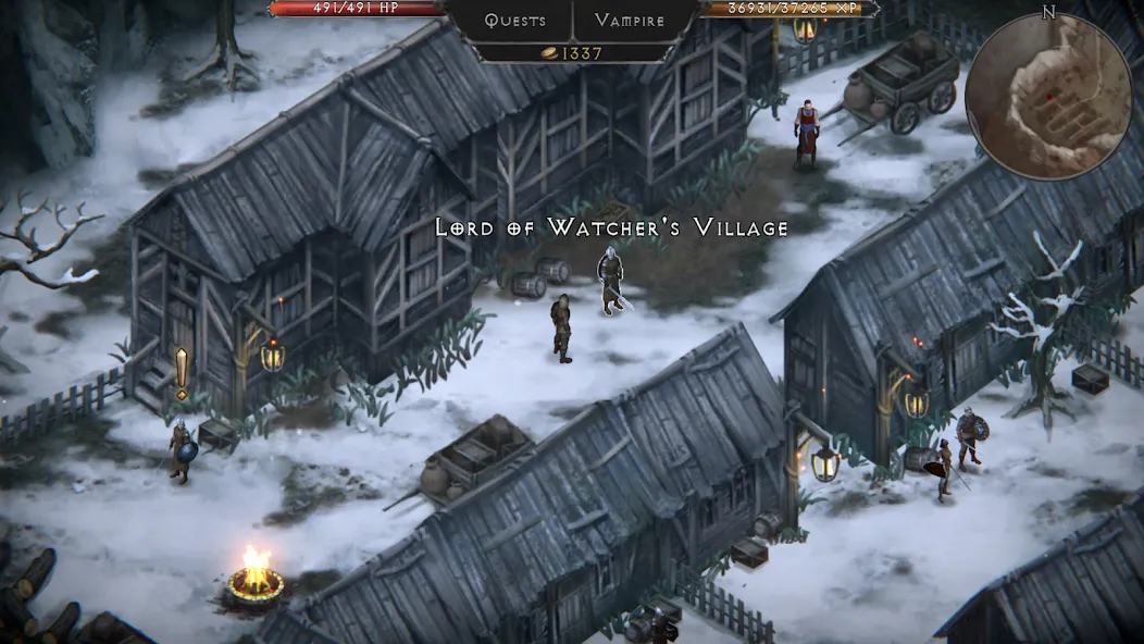 Vampire's Fall: Origins RPG MOD APK — Безлимитные деньги и открыты уровни — скриншот 4 Vampire's Fall: Origins RPG MOD APK — Безлимитные деньги и открыты уровни — скриншот 4
