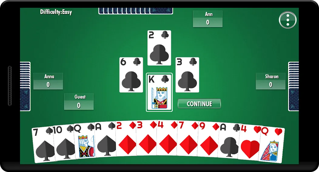 Скачать взлом Hearts - Card Game на Андроид — Без рекламы и безлимитные подсказки — скриншот 4