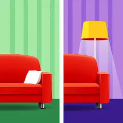 Взломанная Differences - find & spot them на Андроид — Без рекламы и подсказки доступны