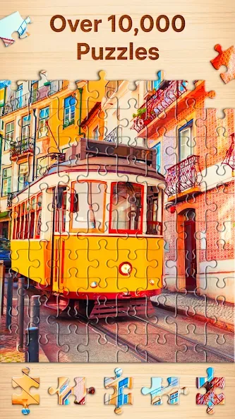 Взлом Jigsaw Puzzles - Puzzle Games — Без рекламы и все пазлы открыты — скриншот 2