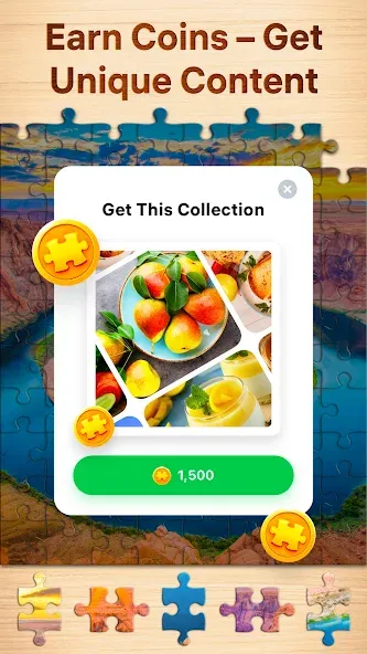 Взлом Jigsaw Puzzles - Puzzle Games — Без рекламы и все пазлы открыты — скриншот 5