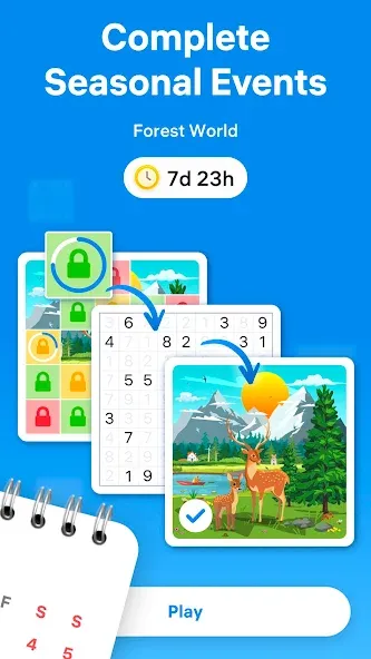 Скачать Number Match - Number Games — Без рекламы и бесконечные подсказки — скриншот 4