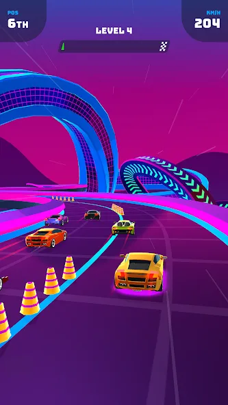 Скачать Race Master 3D - Car Racing на Андроид — Безлимитные деньги и открыты все машины — скриншот 2