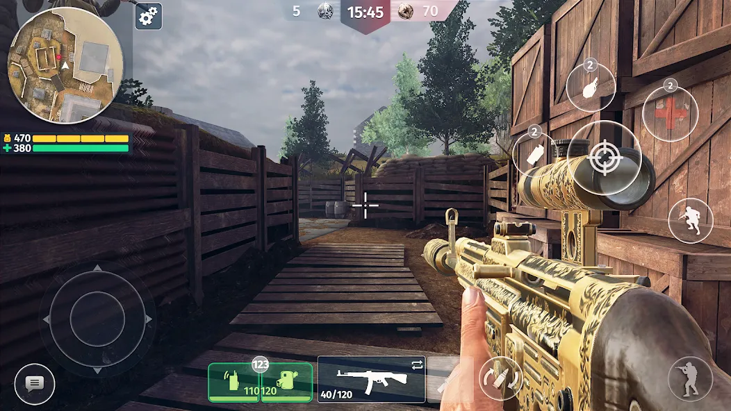 World War 2: Shooting Games Mod APK Безлимитные патроны и все оружие — Скачать на Андроид — скриншот 3