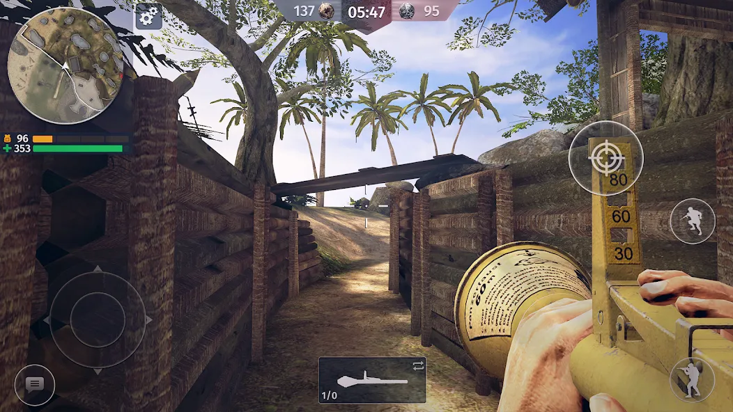 World War 2: Shooting Games Mod APK Безлимитные патроны и все оружие — Скачать на Андроид — скриншот 4