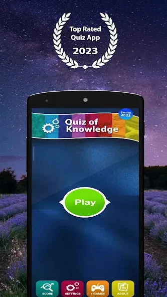 Quiz of Knowledge Game — Мод: Все ответы открыты — скриншот 1
